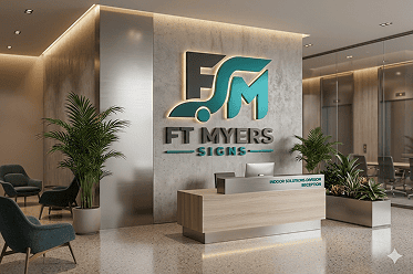 Indoor custom signs and branding signage Fort Myers FL